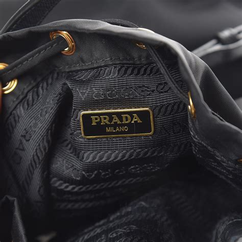 prada nylon mini bucket|prada nylon tessuto shoulder bag.